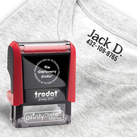 Jack Self Inking Fabric Stamper